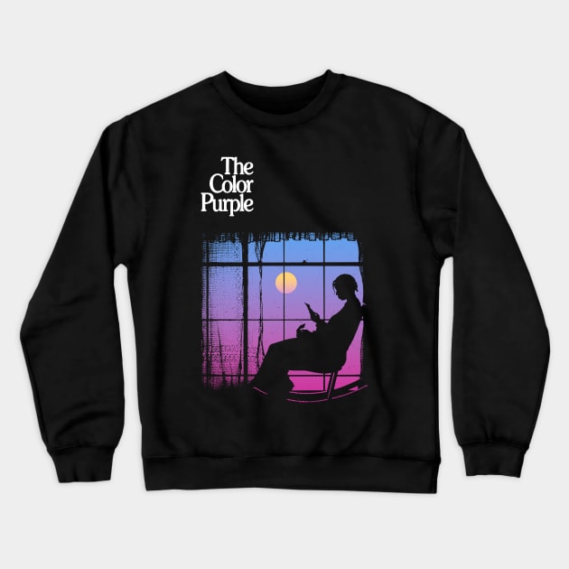 The Color Purple Aesthetic Vibe Crewneck Sweatshirt by Suksesno Aku Gusti